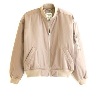 Nylon Bomber Jacket (Brand New, Never Worn)